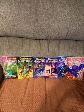Goosebumps SlappyWorld Paperback Set - Colorful Horror Covers
